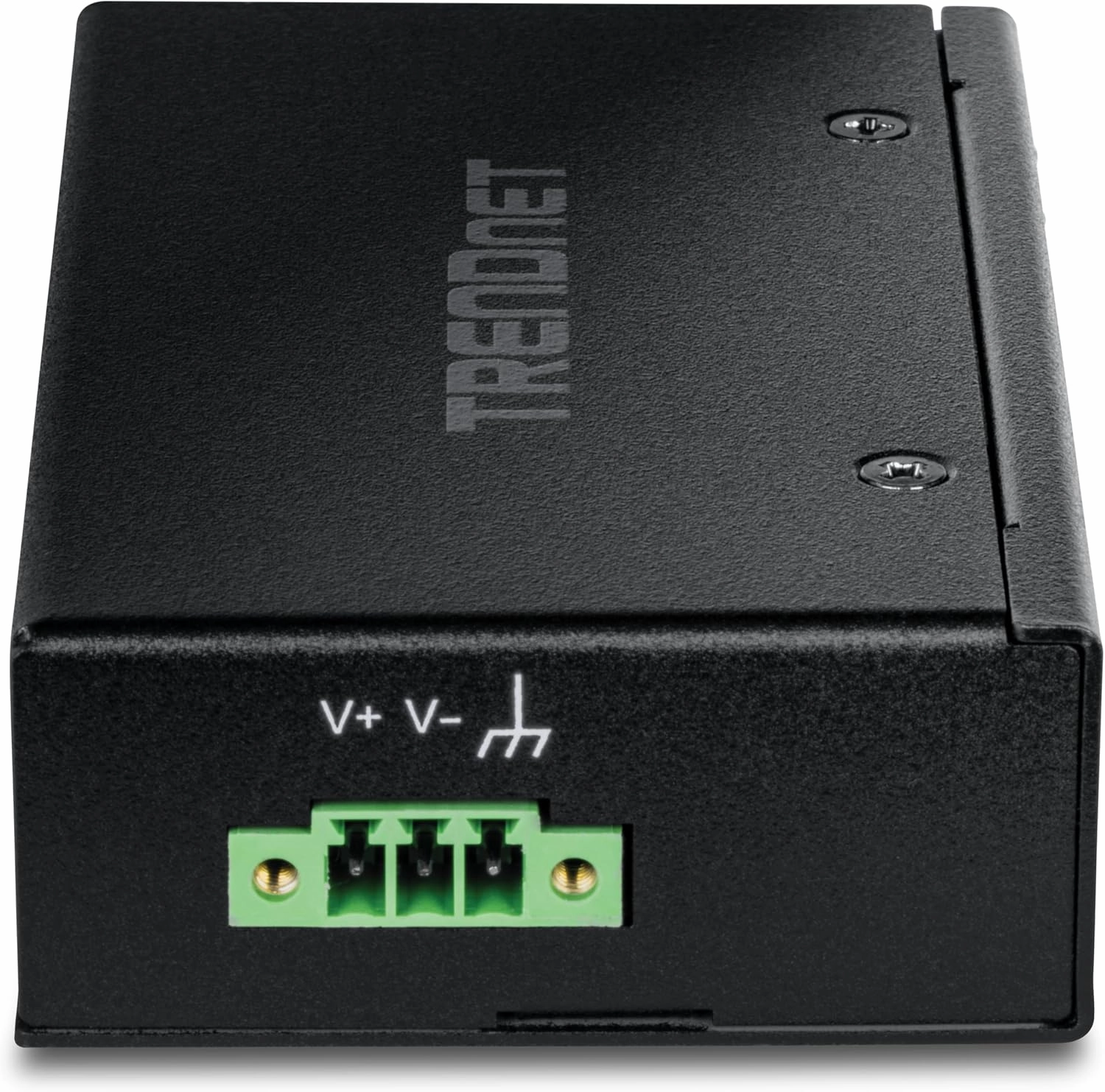 TRENDnet 5-Port Industrial Gigabit PoE  DIN-Rail Mini Switch, TI-PGLC50, 4 x Gigabit PoE  Ports, 1 x Gigabit Port, 90W PoE  Power Budget, 10Gbps Switching Capacity, NDAA & TAA Compliant