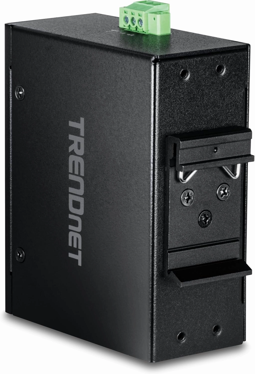 TRENDnet 8-Port Industrial Gigabit PoE  DIN-Rail Mini Switch, TI-PGLC80, 8 x Gigabit PoE  Ports, 200W PoE  Power Budget, 16Gbps Switching Capacity, NDAA & TAA Compliant