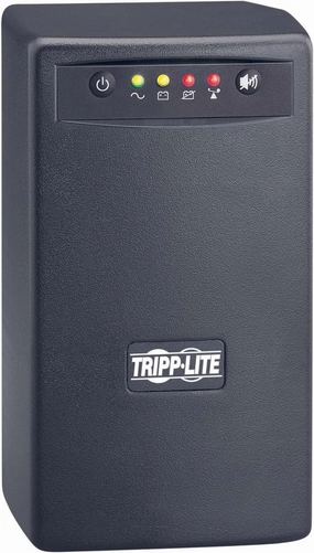 Tripp Lite SMART550USB 550VA 300W UPS Battery Back Up Tower AVR 120V USB RJ11, 6 Outlets