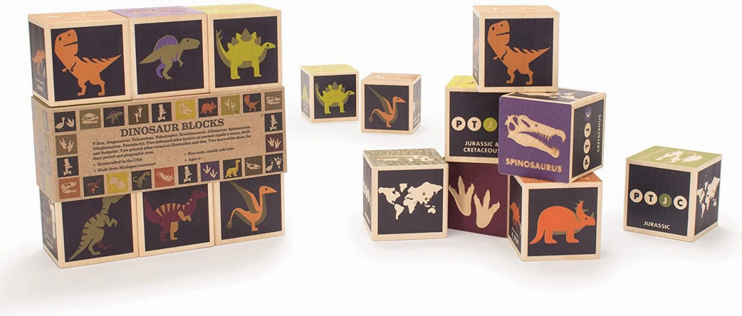 Uncle Goose Dinosaur Blocks