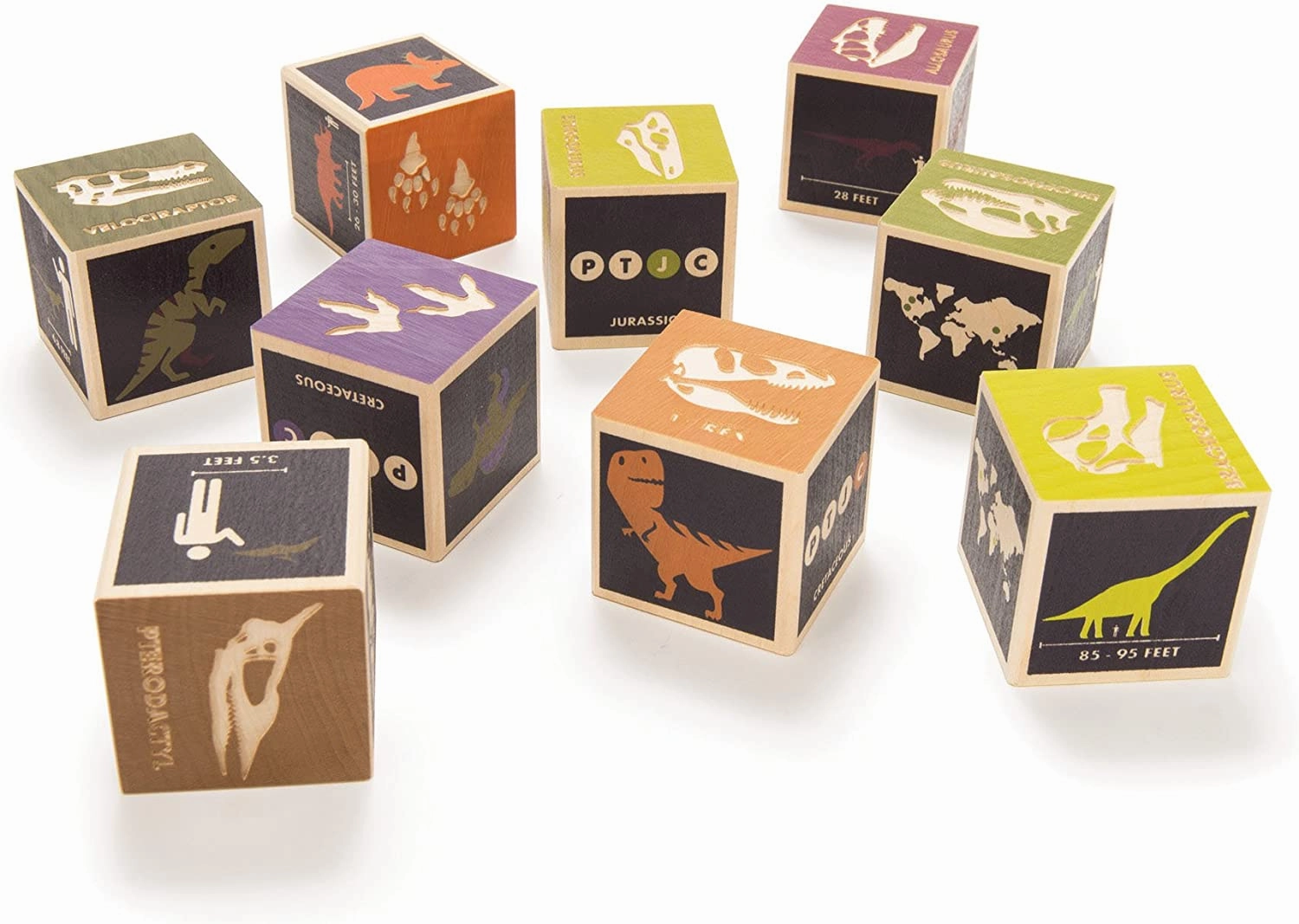 Uncle Goose Dinosaur Blocks