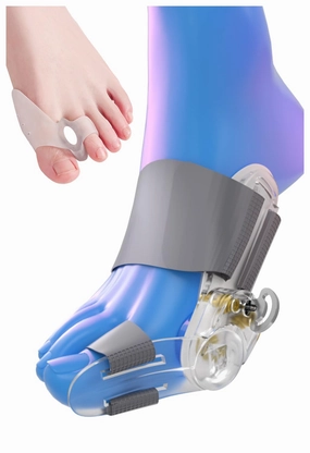 Upgraded Bunion Corrector For Women Men, Big Toe Straightener, Adjustable Relief Treatmedy Fix For Yoga Hammer For Night Use, Silicone Toe Separators For Daytime