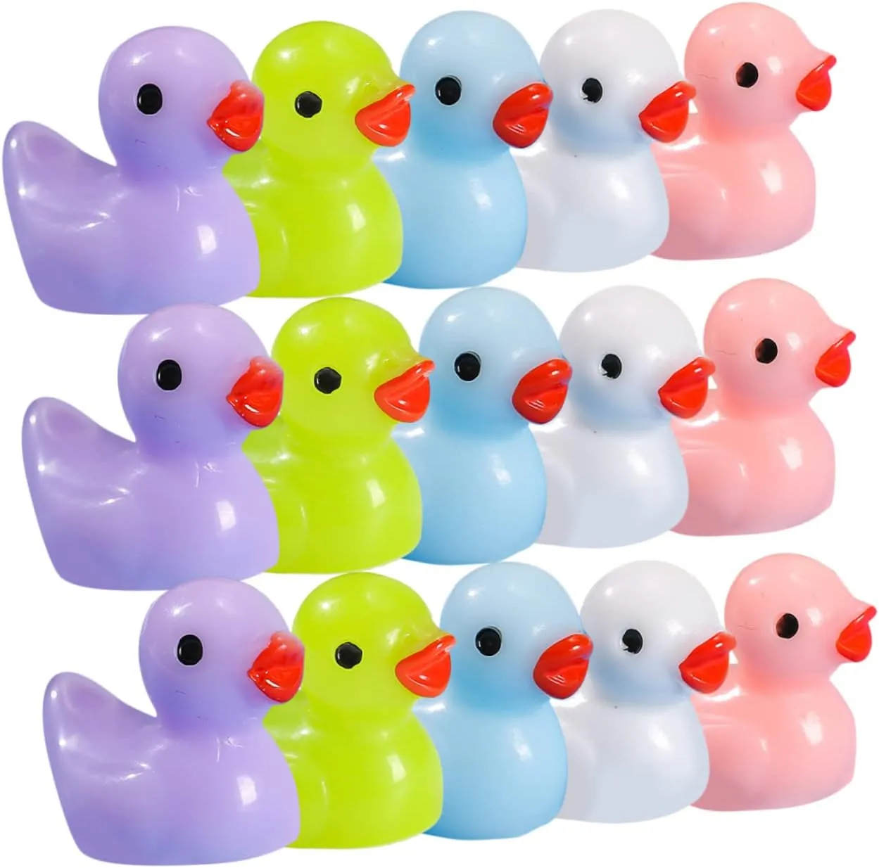 VICASKY 100pcs Mini Decor Resin Craft Miniature Figurines Car Ornament Micro-Landscape Decor