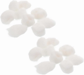VICASKY Soft Cotton Balls for Nail Gel Polish Remover Makeup Removal Disposable 500g