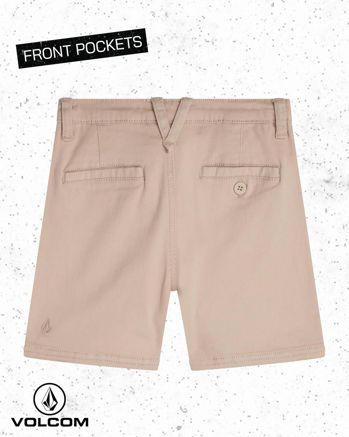 Volcom Toddler Boy Shorts Set - 2 Piece Short Sleeve Button Down Dress Shirts and Twill Shorts - Toddler Boys Summer Outfits