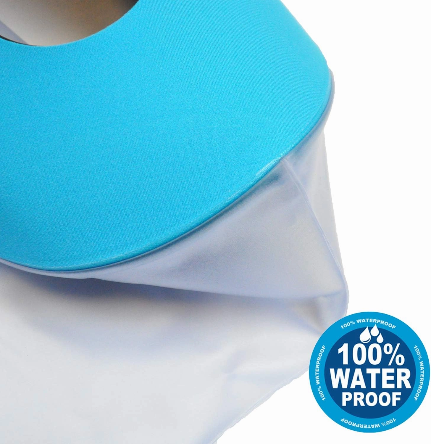 Waterproof Foot Cast Cover for Shower Ankle Wound Protector Bath Adult Watertight Cast Bag Showering for Surgery Foot, Ankle, Burns Reusable