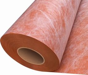 Waterproof Membrane 23.6mils/0.6mm Thickness 3.3x98.4’/ 323 Sq Ft Tile Underlayment Waterproofing Membrane PE Fabric for Shower Walls, Bathroom Floors, Sauna Room, Roof Polyethylene Fabric Roll Roof
