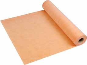 Waterproof Membrane 430 Sq Ft 20 mils Thick 3.3 x 131' Tile Underlayment Shower Membrane PE Fabric 0.5 mm for Shower Walls, Bathroom Floors, Sauna Room, Roof Large Area Waterproofing Orange