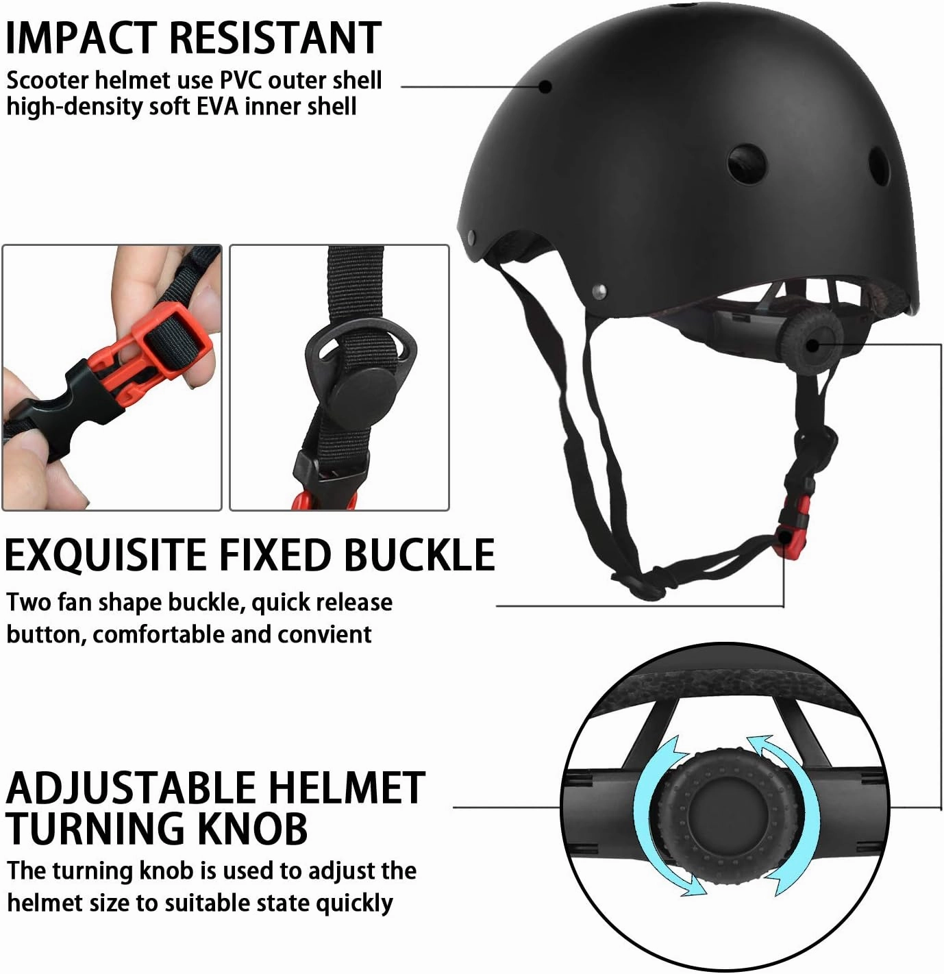WayEee Kids Bike Helmet Set Skateboard Knee Pads, Helmet Pad Set Protective Gear Set Adjustable for Girls Kids 3-10 Helmet Elbow Pads Wrist Guards for Sport Cycling Bike Roller Skating Scooter