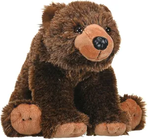 Wild Republic Grizzly Bear Plush, Stuffed Animal, Plush Toy, Gifts for Kids, Cuddlekins 12 Inches, Model:12832