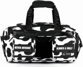 WOLFpak 20L Mini Duffle Bag (Black and White Cow)