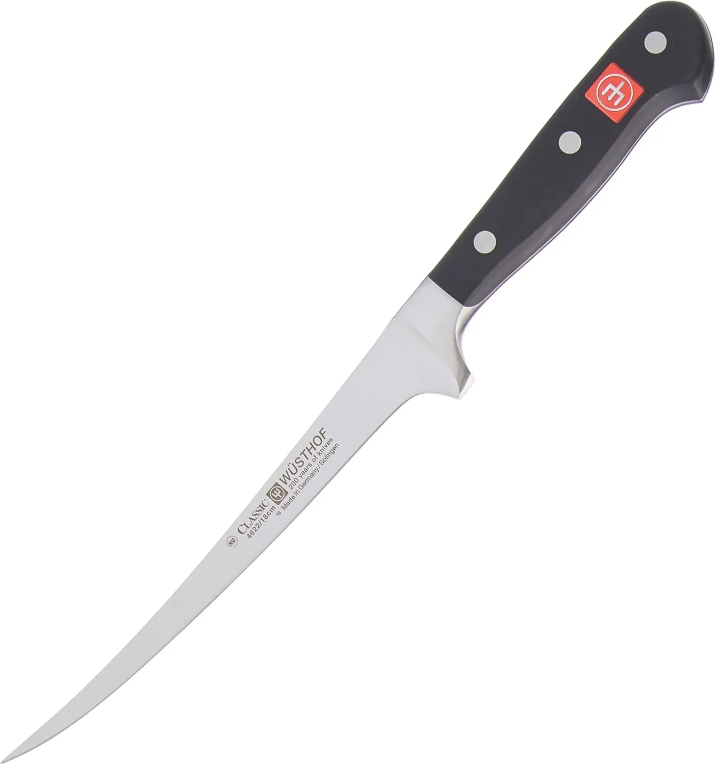 WÜSTHOF Classic 7 Inch Fillet Knife | Thin 7" Fish Fillet Knife | Precision Forged High-Carbon Stainless Steel German Made Fish Knife – Model