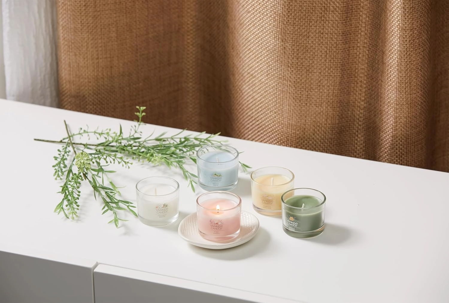 Yankee Candle Minis Jar, Zen Oasis Variety Pack, 4 ct Variety Pack