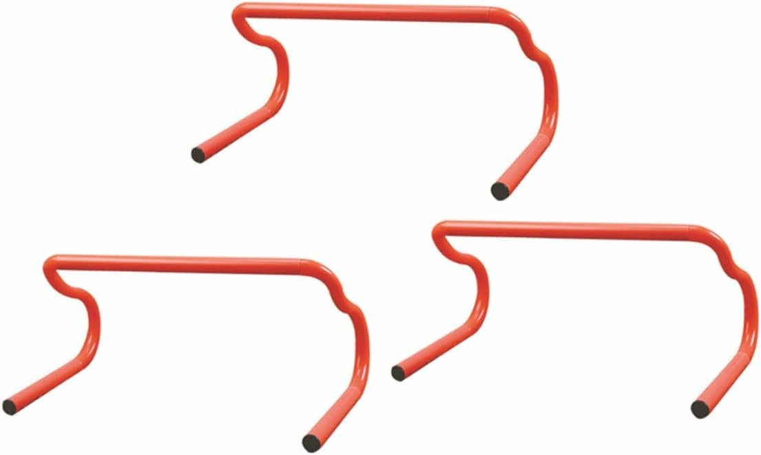 Yardwe Detachable Hurdle Rack 3pcs Agility Ladder Basketball Hurdles Boys and Girls Agility Training Quick Setup