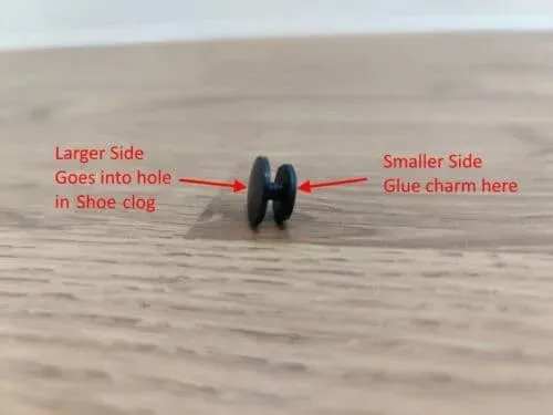 Yellow Teddy Bear Shoe Charm