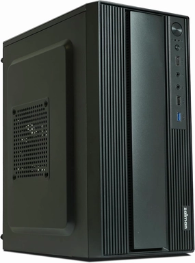 Zalman T6 Mini Compact M-ATX PC Case, Micro-ATX Mini-ITX DTX SFF SFX HTPC Small Computer Chassis, USB 3.0, Space Saving Mini Tower Workstation