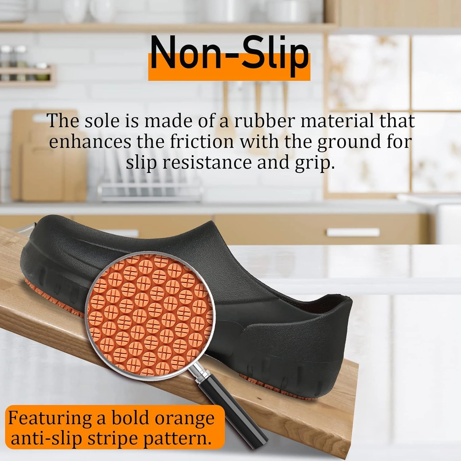ZEENXIUYA Chef Shoes for Men Zapatos para Cocina Hombres Women Non Slip Waterproof Kitchen Work Clogs Comfortable Nursing Food Service Indoor and Outdoor Office Seaside Black